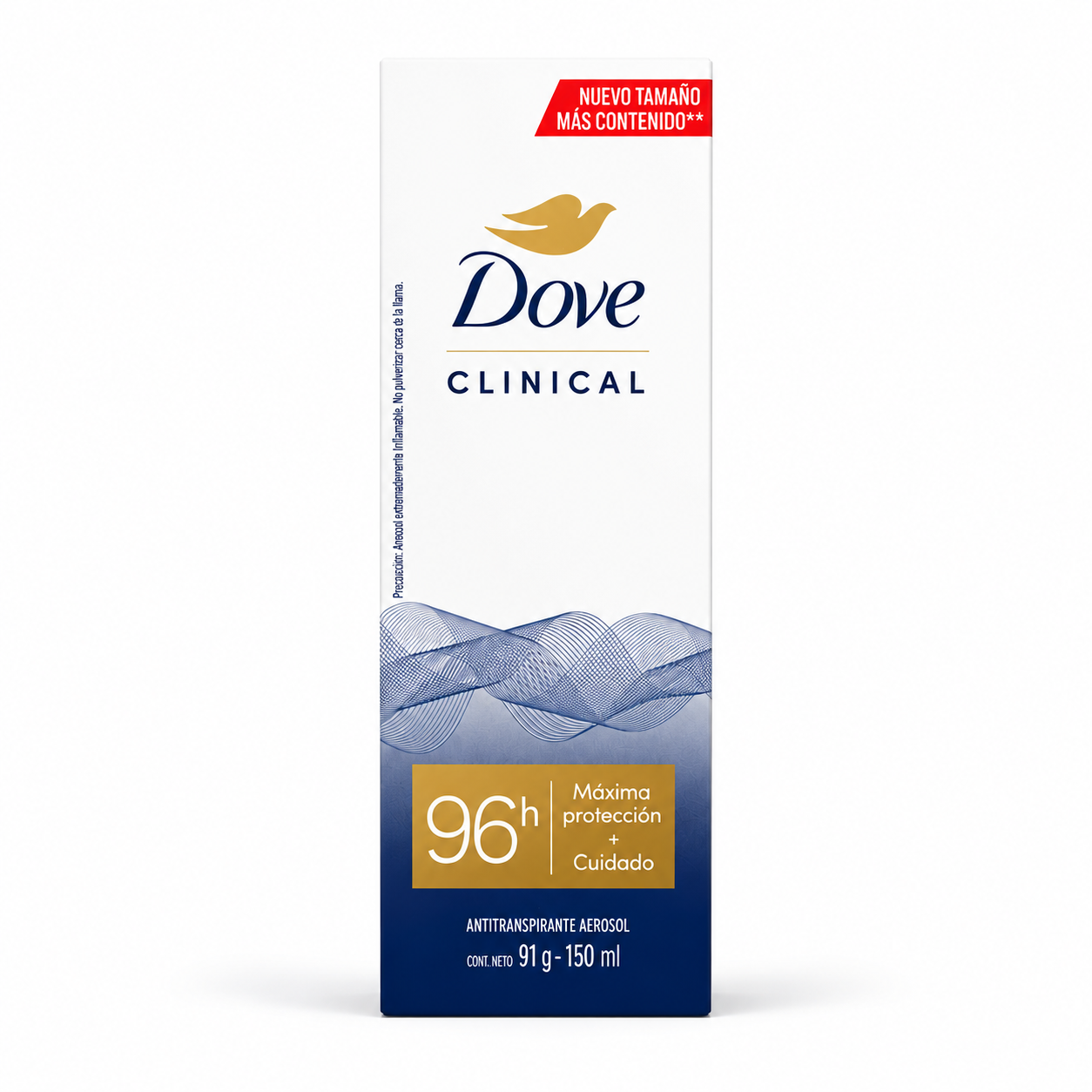 dove clinical antitranspirante aerosol 96h máxima protección + cuidado 150 ml dove clinical antitranspirante aerosol 96h máxima protección + cuidado 150 ml