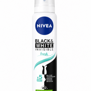 nivea black & white invisible fresh antitranspirante aerosol 150 ml